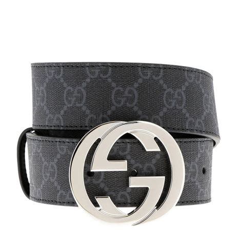 gucci belt men supreme|Gucci supreme belt black buckle.